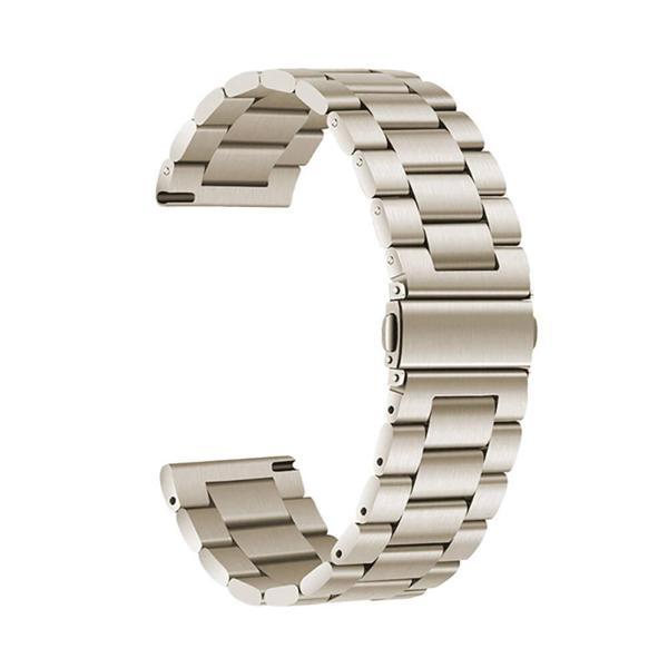 Huawei Watch GT 3 46mm Zore Band-04 22mm Metal Kordon - Image 1