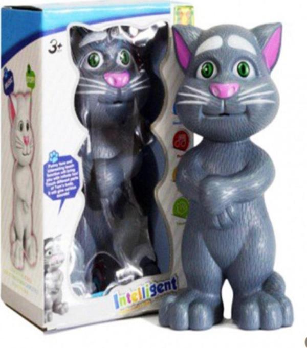Evimon Konuşan Tom Kedi 20 cm Ses Kaydeden Müzikli - Image 1
