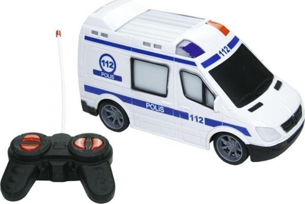 Hepsilazım Oyuncak Uz.Kumandalı Araba Ful Fonksiyon Sprinter Ambulans, Polis, itfaiye Jandarma Araçları 20Cm - Image 1