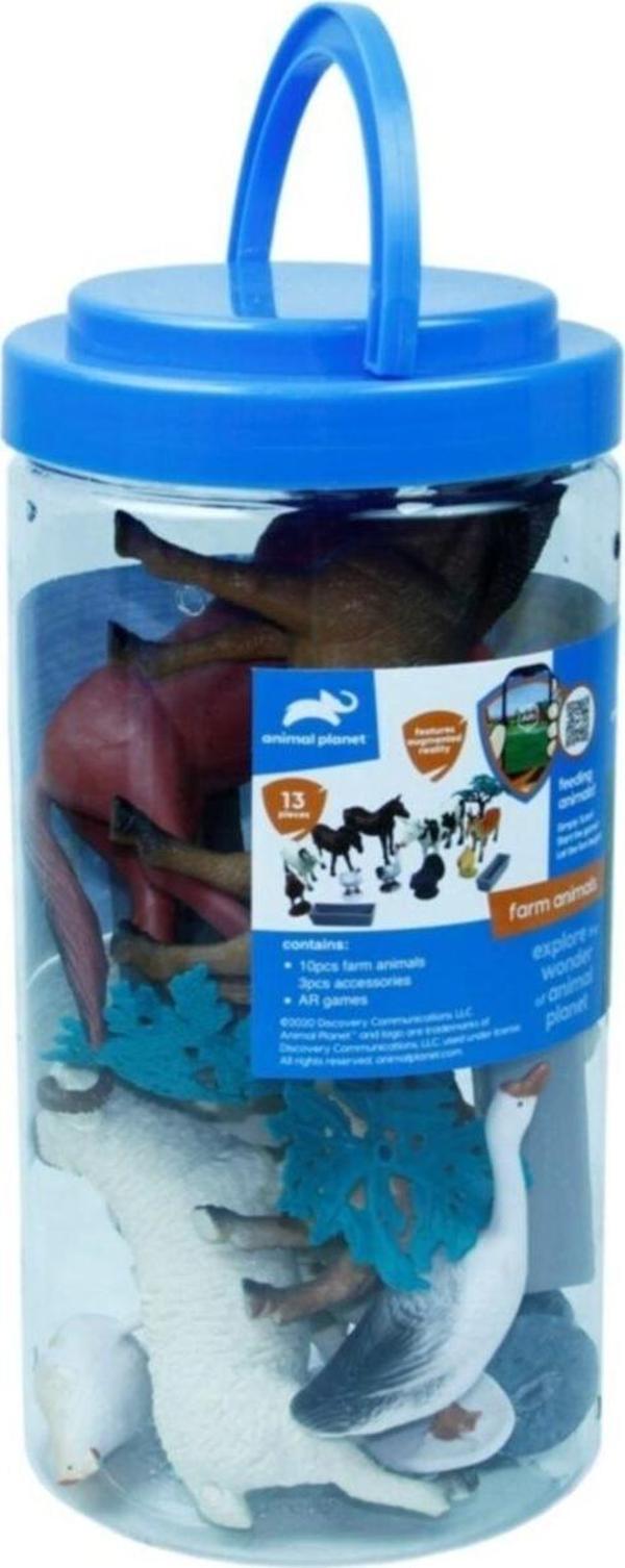 Vardem Kovada 13 Parça Çiftlik Hayvanları Seti 23 Cm - Image 1