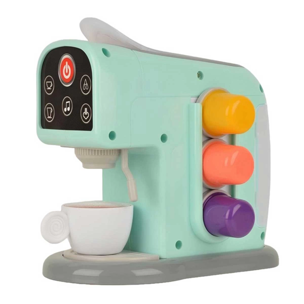 Dokunmatik Ekranlı ve Sesli Oyuncak Kahve Makinesi - Image 1
