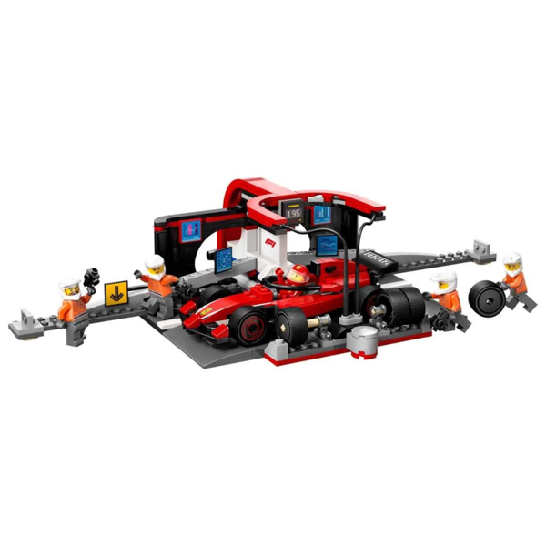 LEGO City Ferrari Arabalı F1 Pit Stop ve Pit Ekibi 60443 - Image 1