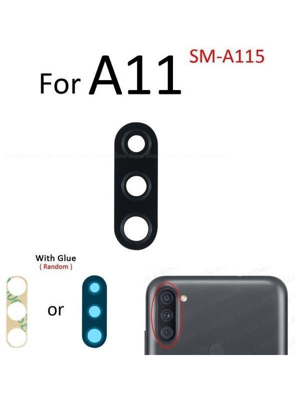 Samsung Galaxy A11 Arka Kamera Camı Lens Yapışkanlı - Image 1
