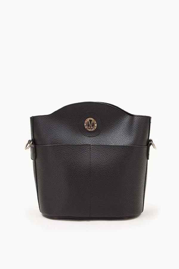 Siyah İçi Yavrulu Kadın Omuz Çantası 930105 - Image 1