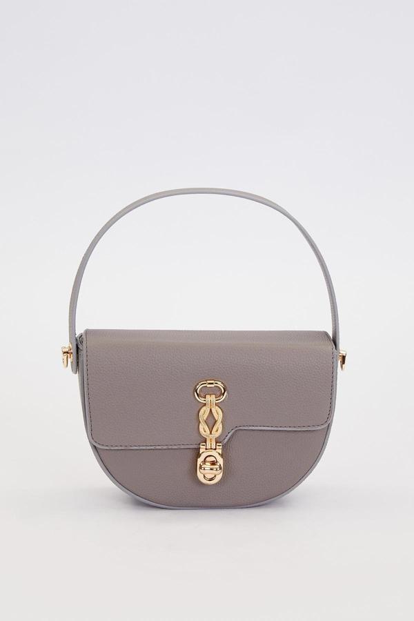 Gri Kadın El ve Omuz Çantası 930930 - Image 1