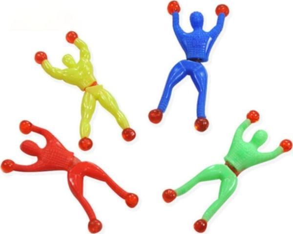 Zyticaret Cama Yapışan Örümcek Adam Oyuncak 6 Adet Birden Spiderman - Image 1