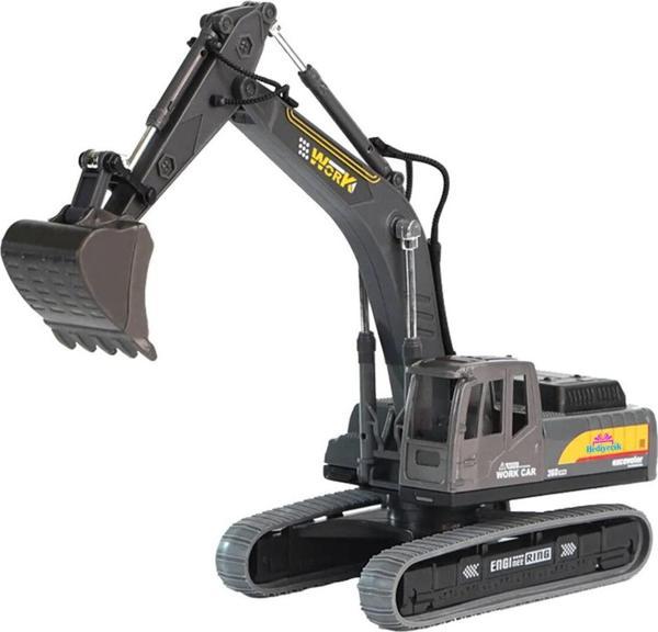 Hepsilazım Dozer Ekskavatör Kepçe Oyuncak İnşaat Aracı İş Makinesı Kazıcı Büyük Boy 25 Cm - Image 1