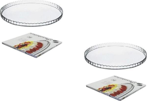 Paşabahçe 10345 Tabak Sunum & Servis Tabağı 2 Adet Büyük Boy Fma109871 - Image 1