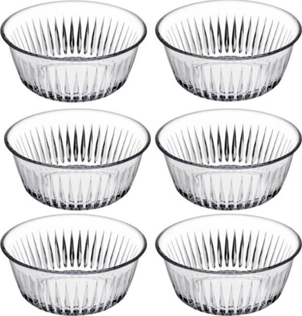 Paşabahçe 530146 Cam Kase Takımı Frezya 6'lı Servis Kasesi Çerezlik - Image 1