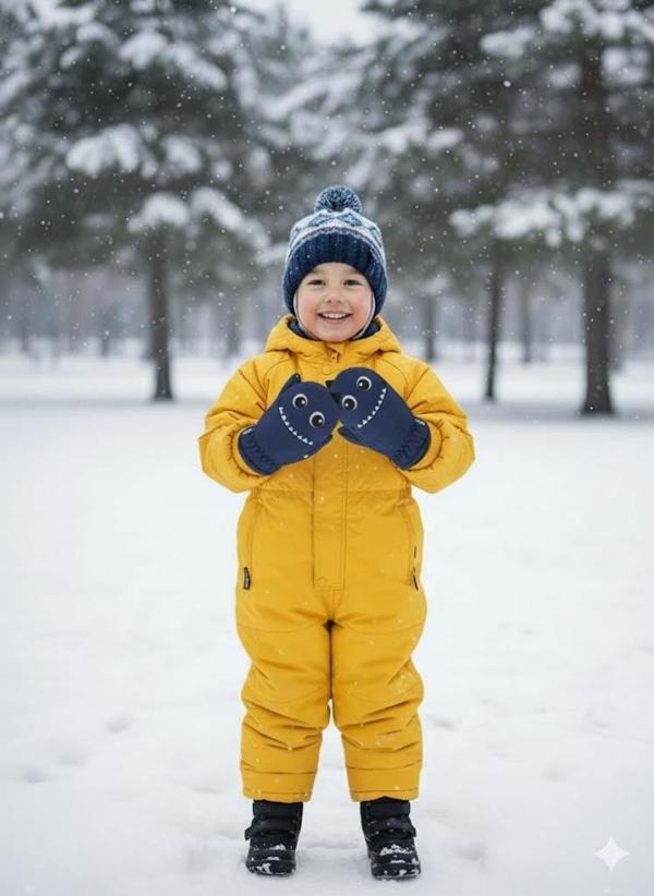 KİTTİ 420-13 1-3 YAŞ KAR KAYAK ELDİVENİ - Image 1