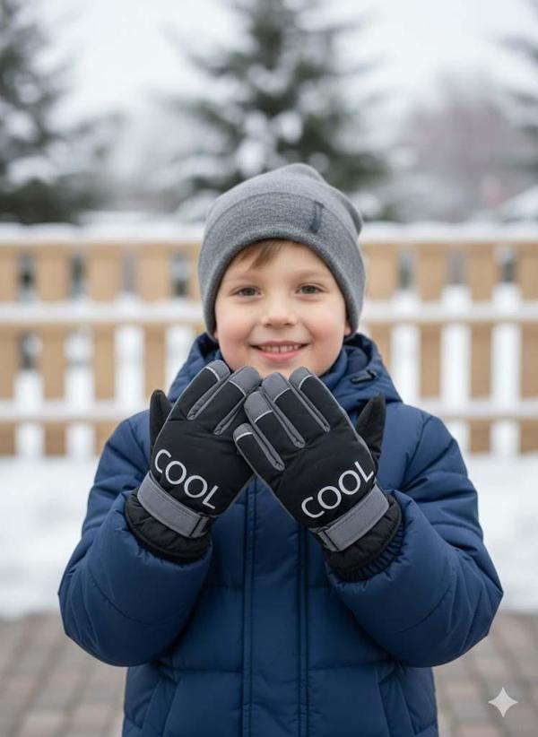 KİTTİ 422-17 9-14 YAŞ KAR KAYAK ELDİVENİ - Image 1