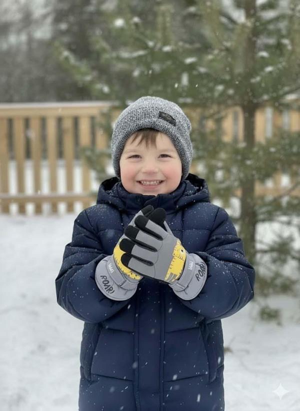 KİTTİ 421-13 4-7 YAŞ KAR KAYAK ELDİVENİ - Image 1