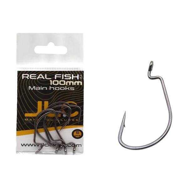 JLC Real Fish 10cm Offset Kafa İğnesi (5 Adet) - Image 1