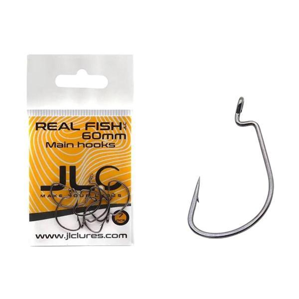 JLC Real Fish 6cm Offset Kafa İğnesi (7 Adet) - Image 1