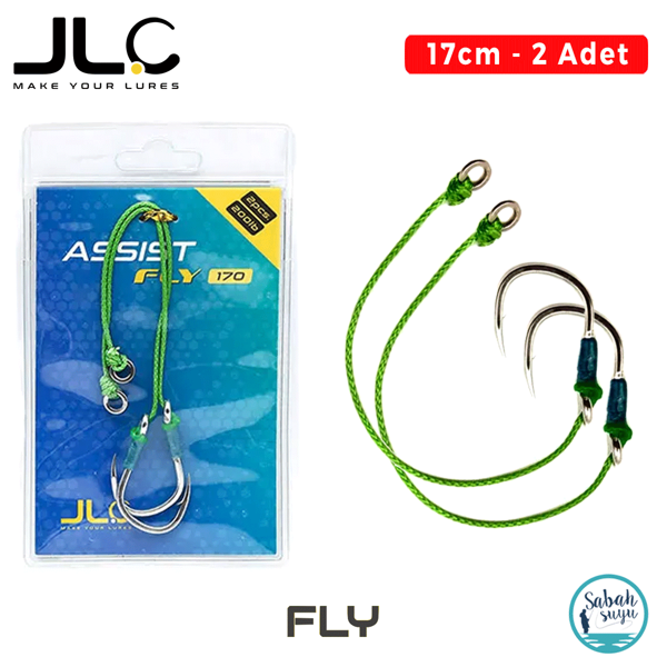 JLC Tekli Hazır Assist İğne Fly 17cm (2 Adet) - Image 1
