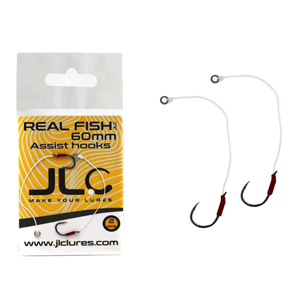 JLC Tekli Hazır Assist İğne Real Fish 6cm (2 Adet) - Image 1