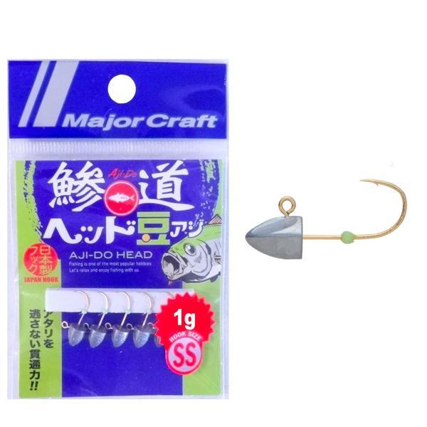 Major Craft Ajido Jighead 1.0gr - SS (5 Adet) - Image 1