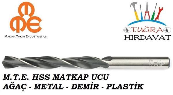 Makina Takım Mte Hss Demir Metal Ağaç Plastik Matkap Ucu 8 mm - Image 1
