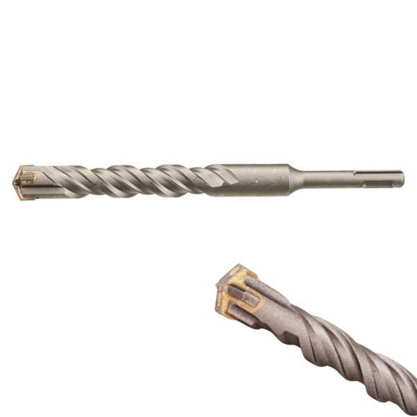 Tomax SDS Plus 10x210 mm 4 Elmaslı Beton ve Duvar Delme Matkap Ucu 10'lu Paket– CrMo - Image 1