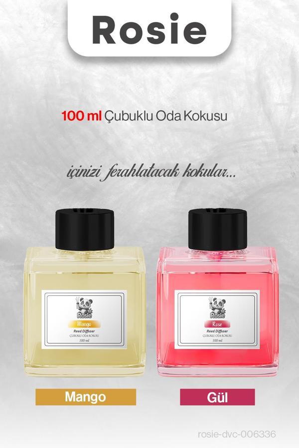 ROSIE Mango ve Gül Çubuklu Oda Kokusu 100 ml - Image 1