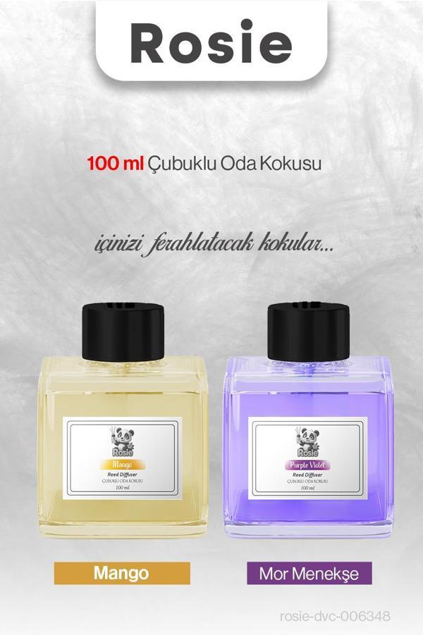 ROSIE Mango ve Mor Menekşe Çubuklu Oda Kokusu 100 ml - Image 1