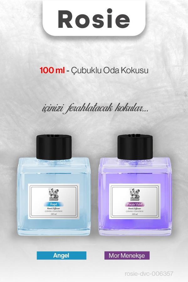 Angel ve Mor Menekşe ROSIE Çubuklu Oda Kokusu 100 ml - Image 1