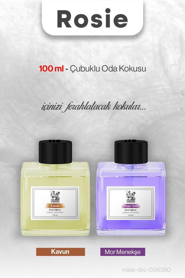 Kavun ve Mor Menekşe ROSIE Çubuklu Oda Kokusu 100 ml - Image 1