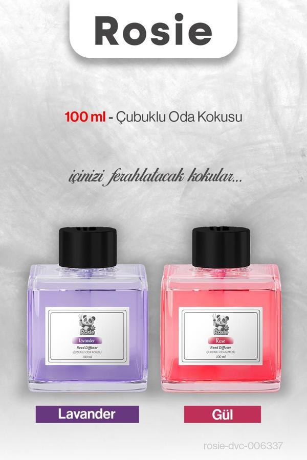 ROSIE Lavanta ve Gül Çubuklu Oda Kokusu 100 ml - Image 1