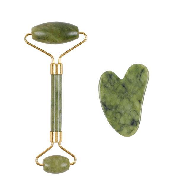 Jade Roller Gua Sha Taşı Seti - Image 1