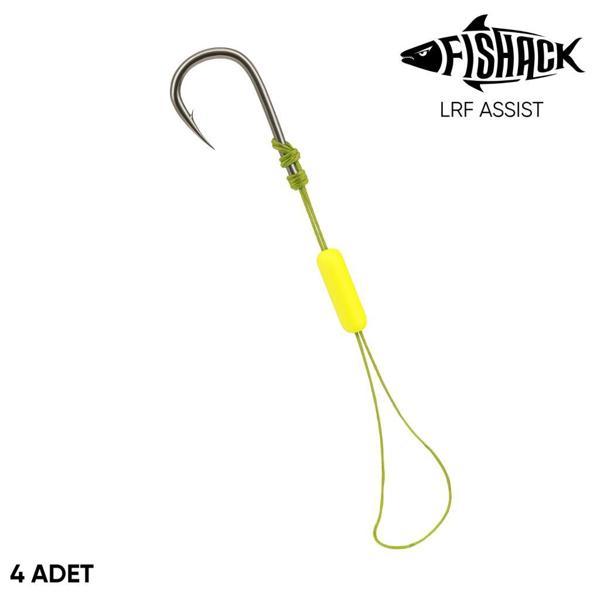 LRF Assist İğne - İpli LRF Hırsız İğnesi - Stoperli - 4 Adet - Fishack - Image 1