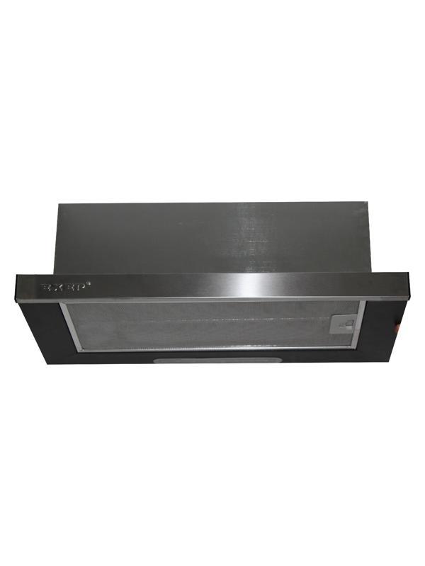 EXEP F6-ECR INOX PANEL SÜRGÜLÜ SİYAH ASPİRATÖR  - Image 1