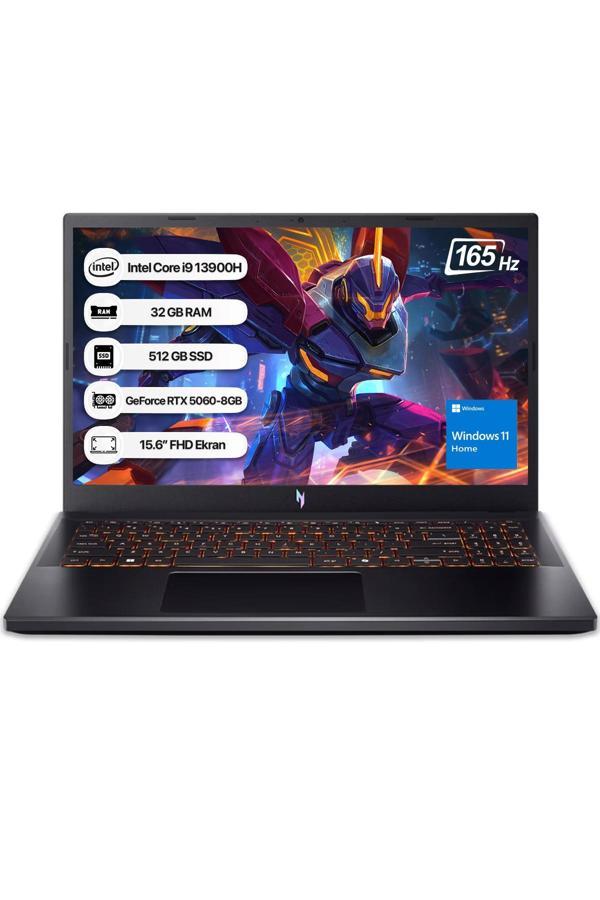 NB ACER NITRO V15 AI ANV15-52-91EQ NH.QZAEY.004-32 İ9- 13900H 32/512GB/RTX5060-8GB/165Hz/16/W11H - Image 1