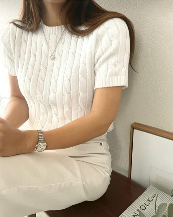 Yarasa kol triko ikili takım - Image 1