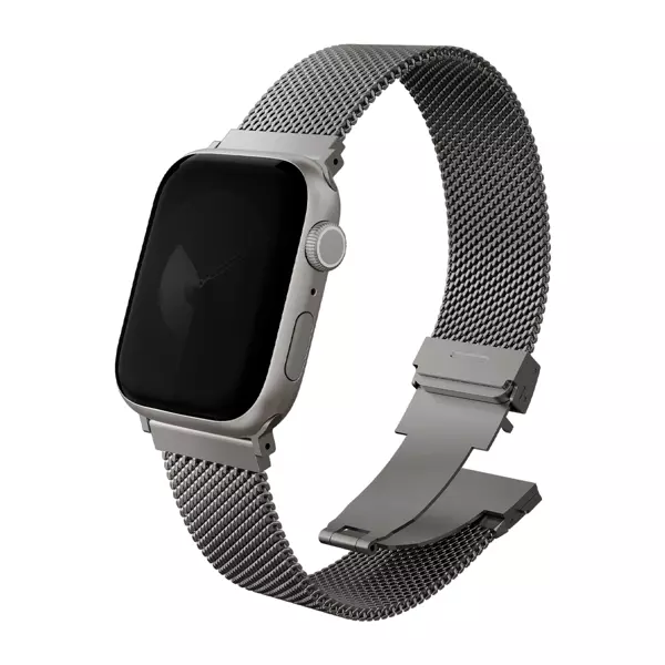 Uniq Dante Pro Watch 44/45/46/49mm Çelik Örgü Kordon – Gri - Image 1