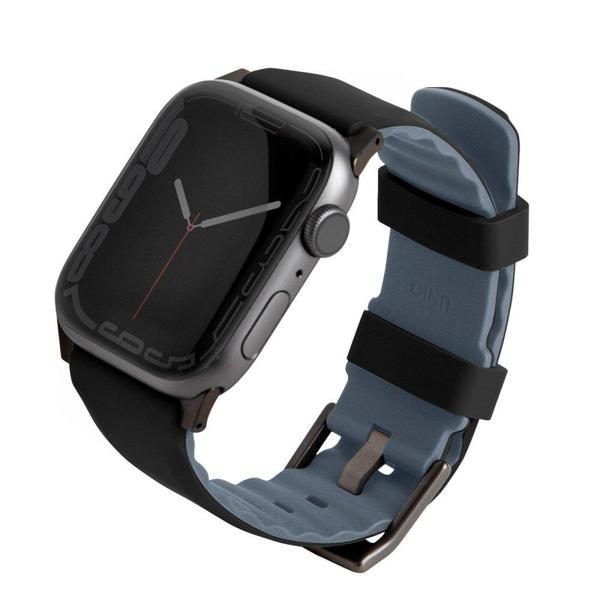 Uniq Linus Airosoft Watch 38/40/41mm Silikon Kordon – Siyah - Image 1