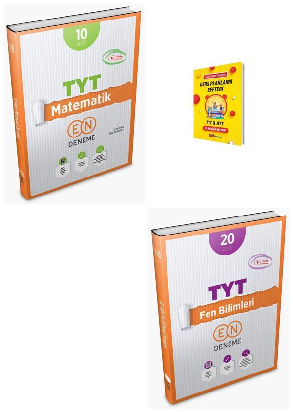 En Deneme TYT Matematik ve Fen Bilimleri Deneme + Planlama Defteri - Arı Yayıncılık - Image 1