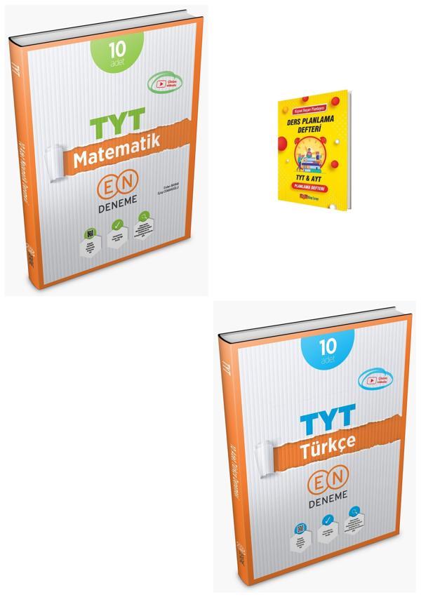 En Deneme TYT Matematik ve Türkçe Denemeleri + Planlama Defteri - Arı Yayıncılık - Image 1