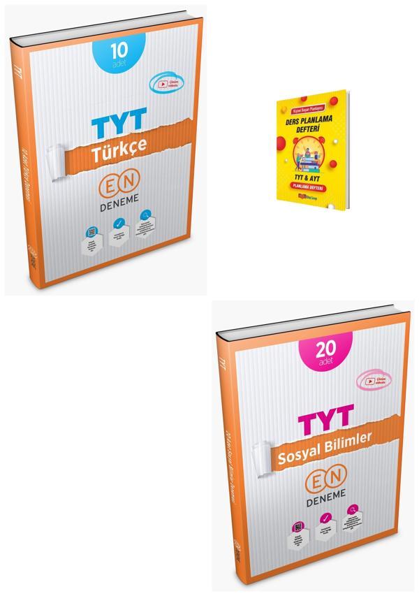 En Deneme TYT Türkçe ve Sosyal Bilimler Deneme + Planlama Defteri - Arı Yayıncılık - Image 1