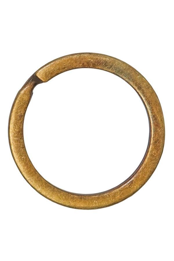 30 Adet Antik Renk 3 cm Metal Anahtarlık Halkası - Image 1