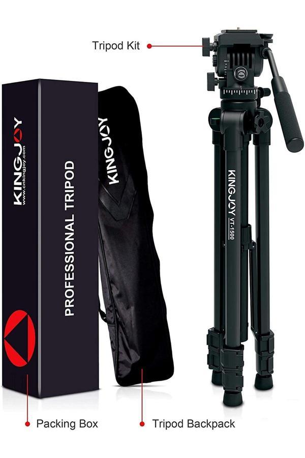 VT-1500 Video Tripod - Image 1