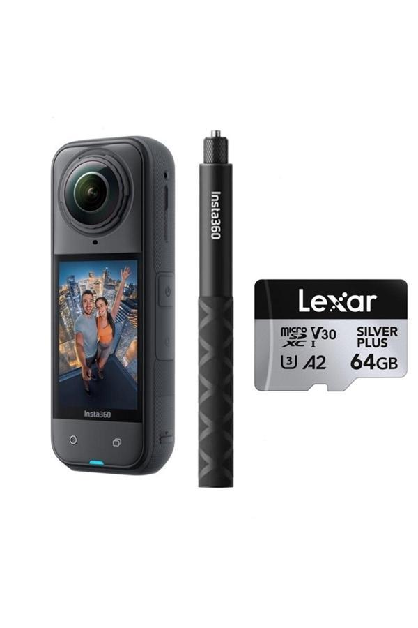 X5 + Görünmez Çubuk + 64GB Kartlı Kit (2 Yıl Türkiye Distribütör Garantili) - Image 1