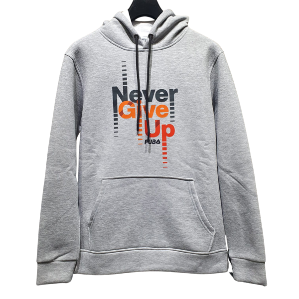 Fuba Kapşonlu Sweat Never Gri - Image 1