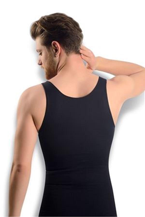 Siyah Erkek  Dikişsiz Vücut Toparlayıcı Korse - 740 - Image 1