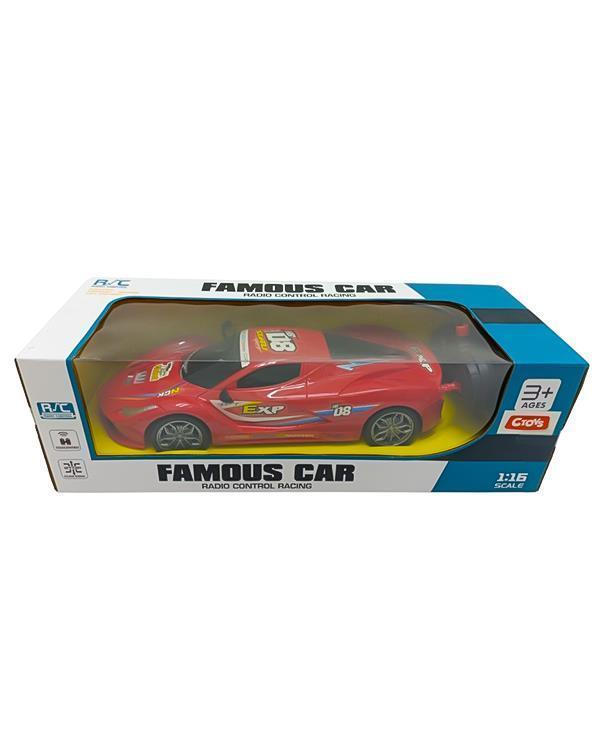 Ctoys Uzaktan Kumandalı 1:16 Spor Araba Kırmızı 89943A - Image 1