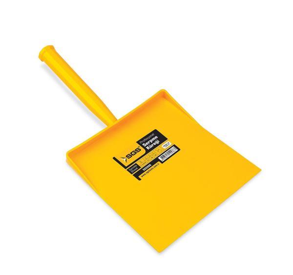 SGS Profesyonel Serpme Küreği Plastik Sarı - 20x40 cm. - 1 Adet - Image 1