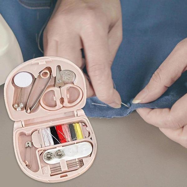 Çok Fonksiyonlu Mini Çanta Boy Seyahat Tipi Dikiş Seti - Image 1