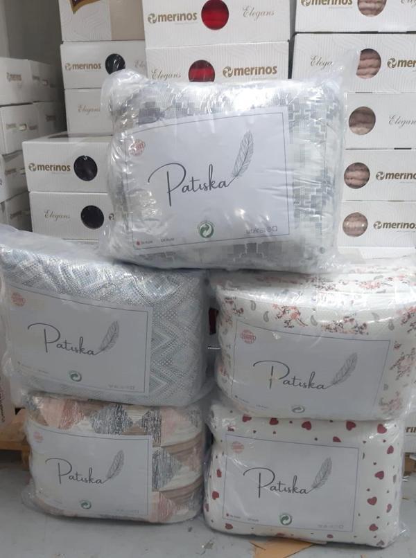 Patiska Polycotton Çift Kişilik Desenli Silikon Yorgan (195x215) - Image 1