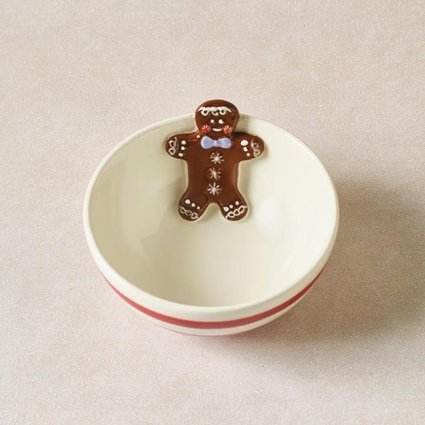 Karaca New Year Yılbaşı Jolly Gingerbread Çerezlik 11 x 6 cm  - Image 1