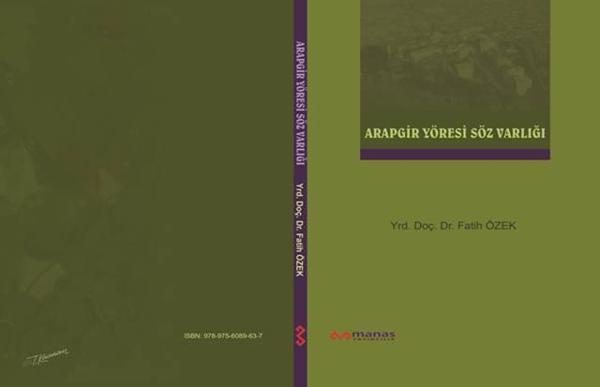 Arapgir yöresi Söz Varlığı - Manas Yayıncılık - Image 1