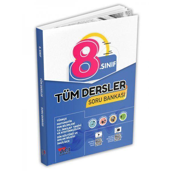Açı 8.Sınıf LGS Tüm Dersler Soru Bankası Açı Yayınları - Açı Yayınları - Image 1